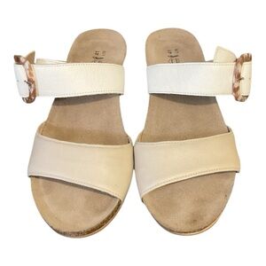 Womens Naot Kingdom Wedge Slide sandal, size 41 (10-10.5)